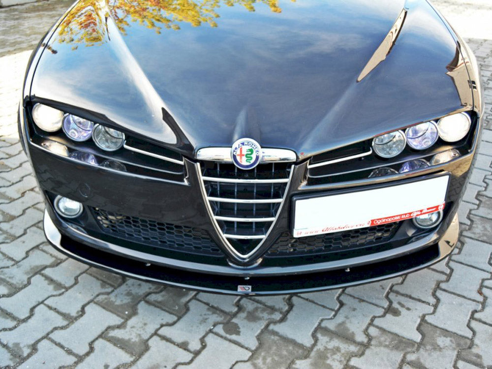 Maxton Design Front Splitter V.2 Alfa Romeo 159 - Carbon Look - AL-159-FD2C - Image 2