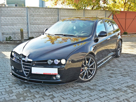 Maxton Design Front Splitter V.2 Alfa Romeo 159 - Carbon Look - AL-159-FD2C - Image 3