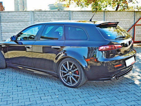 Maxton Design Spoiler CAP Alfa Romeo 159 Sportwagon - Gloss Black - AL-159-SW-CAP1G - Image 3