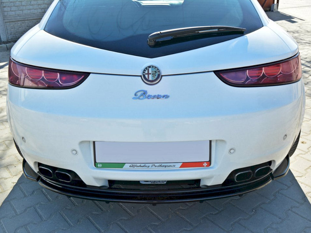 Maxton Design Central Rear Splitter (Vertical Bars) Alfa Romeo Brera - AL-BR-1-RD1+RD2G - Image 3