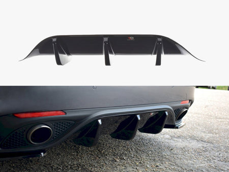 Maxton Design Rear Diffuser Alfa Romeo Giulia Veloce (2015-2019) - AL-GI-1-VEL-RS1G - Image 1