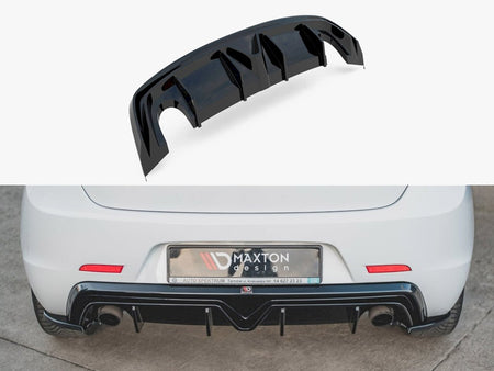Maxton Design Rear Valance Alfa Romeo Giulietta Facelift (Exhaust On Both Sides Version) - AL-GU-1F-RS1GO_O - Image 1
