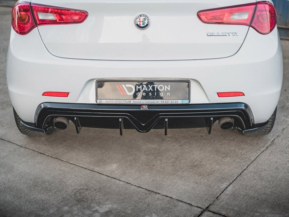 Maxton Design Rear Valance Alfa Romeo Giulietta Facelift (Exhaust On Both Sides Version) - AL-GU-1F-RS1GO_O - Image 3