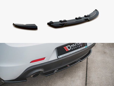 Rear Side Splitters V.1 Alfa Romeo Giulietta - Carbon Look