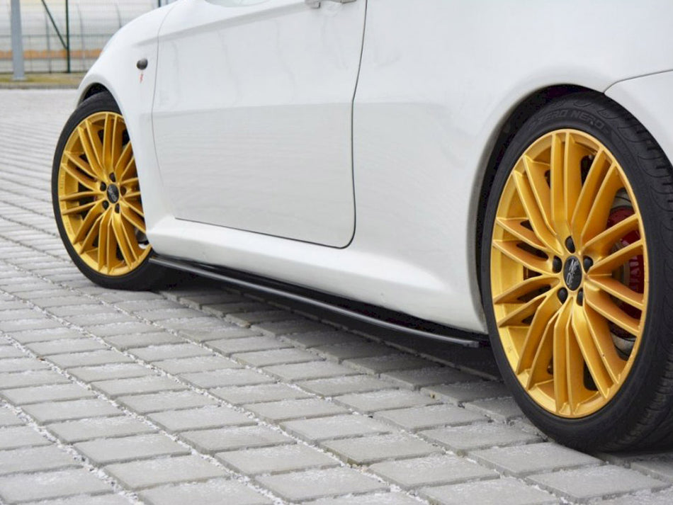 Maxton Design Side Skirts Diffusers Alfa Romeo GT (2004-2010) - Carbon Look - AL-GT-SD1C - Image 1