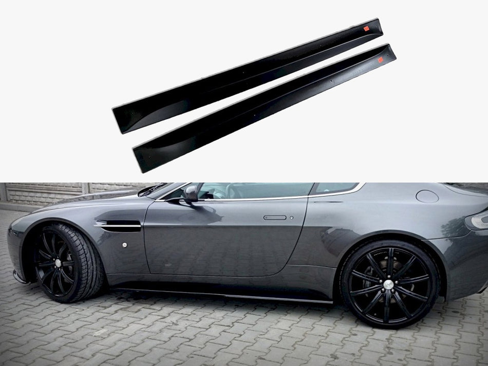 Maxton Design Side Skirt Diffusers Aston Martin V8 Vantage - AM-V8-VA-1-SD1G - Image 1