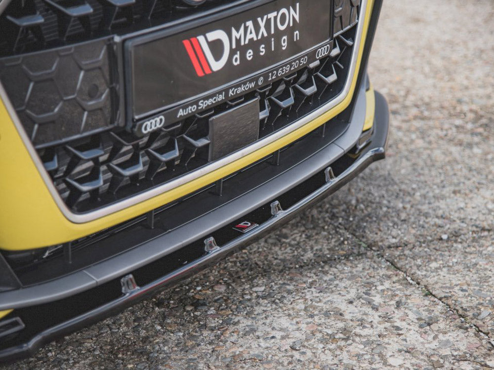 Maxton Design Front Splitter V.1 Audi A1 S-Line GB (2018-) - AU-A1-GB-SLINE-FD1G - Image 2