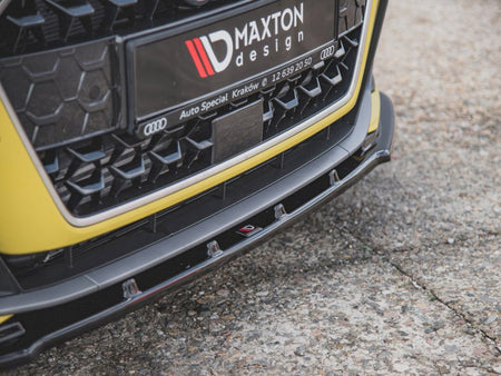 Maxton Design Front Splitter V.1 Audi A1 S-Line GB (2018-) - AU-A1-GB-SLINE-FD1G - Image 2