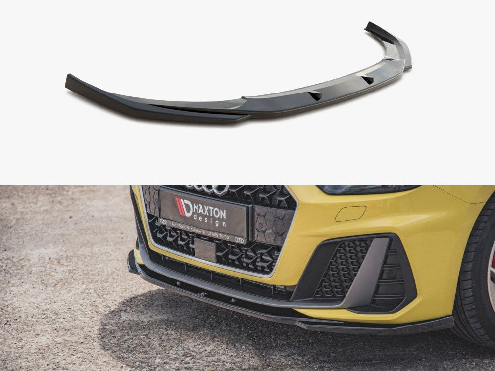 Maxton Design Front Splitter V.2 Audi A1 S-Line GB - AU-A1-GB-SLINE-FD2G - Image 1