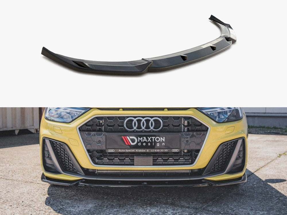 Maxton Design Front Splitter V.3 Audi A1 S-Line GB (2018-) - AU-A1-GB-SLINE-FD3G - Image 1