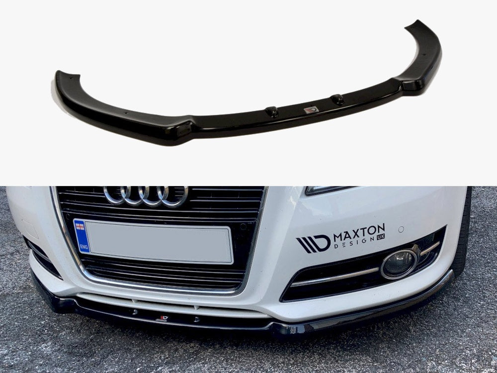 Maxton Design Front Splitter Audi A3 8P Facelift (2008-2013) - AU-A3-2F-FD1G - Image 1