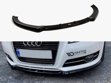 Maxton Design Front Splitter Audi A3 8P Facelift (2008-2013) - AU-A3-2F-FD1G - Image 1