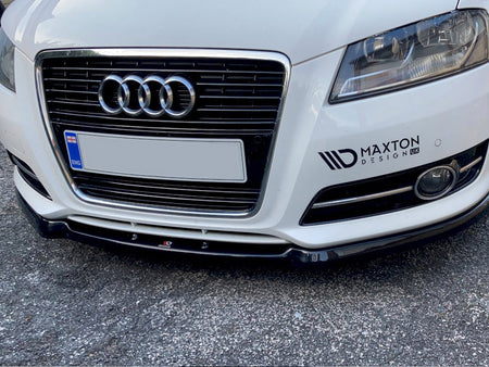 Maxton Design Front Splitter Audi A3 8P Facelift (2008-2013) - AU-A3-2F-FD1G - Image 2