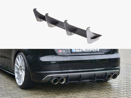 Maxton Design Rear Diffuser Audi S3 8V Hatchback / Sportback - AU-S3-3-CNC-RS1A - Image 1