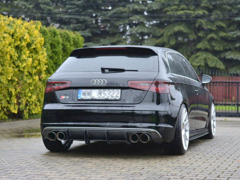 Maxton Design Rear Diffuser Audi S3 8V Hatchback / Sportback - AU-S3-3-CNC-RS1A - Image 2