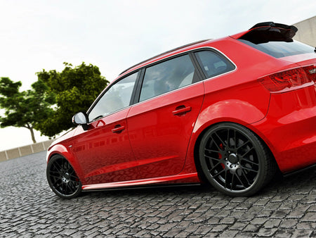 Side Skirt Diffusers V.1 Audi S3 / A3 S-Line Sportback 8V / 8V Facelift