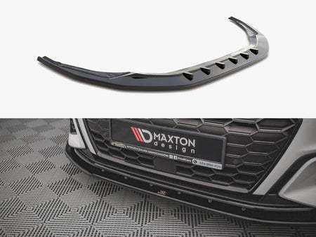Maxton Design Front Splitter V.1 Audi S3 / A3 S-Line 8Y - AU-A3-8Y-SLINE-FD1G - Image 1