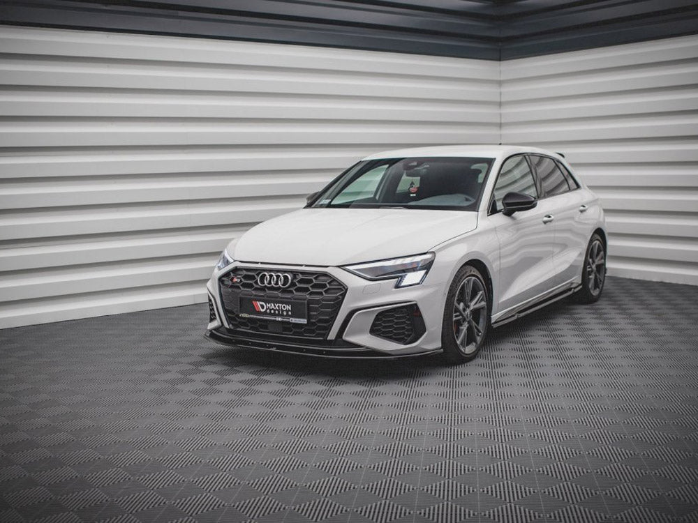 Maxton Design Front Splitter V.1 Audi S3 / A3 S-Line 8Y - AU-A3-8Y-SLINE-FD1G - Image 2