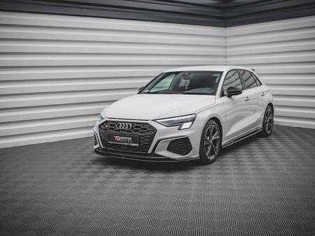 Maxton Design Front Splitter V.1 Audi S3 / A3 S-Line 8Y - AU-A3-8Y-SLINE-FD1G - Image 2
