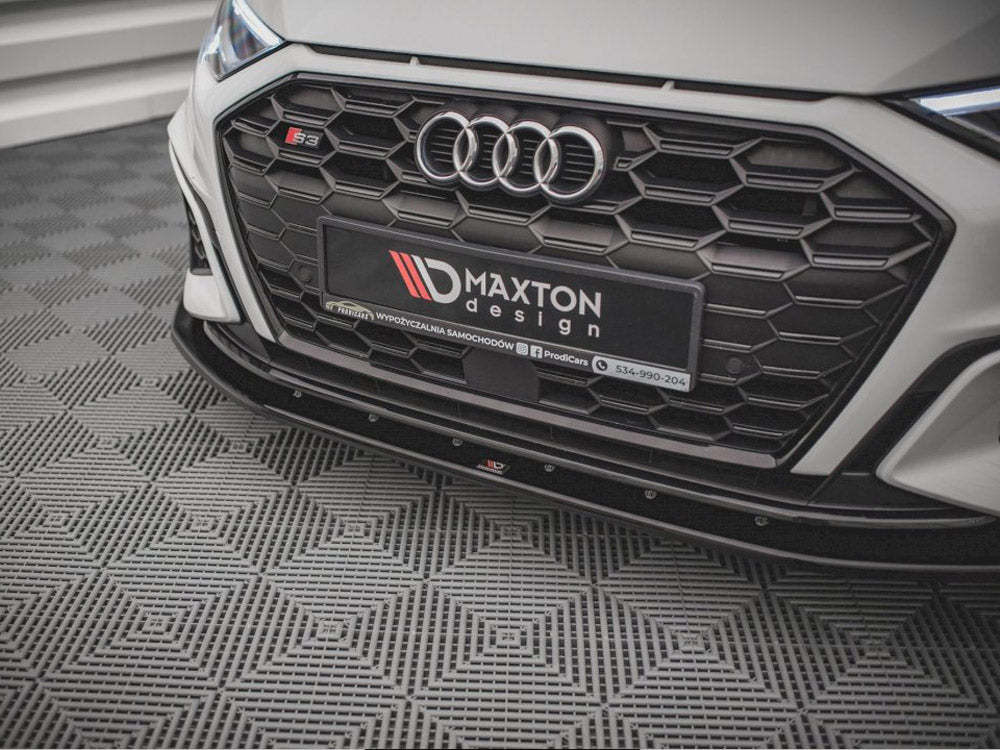Maxton Design Front Splitter V.1 Audi S3 / A3 S-Line 8Y - AU-A3-8Y-SLINE-FD1G - Image 3