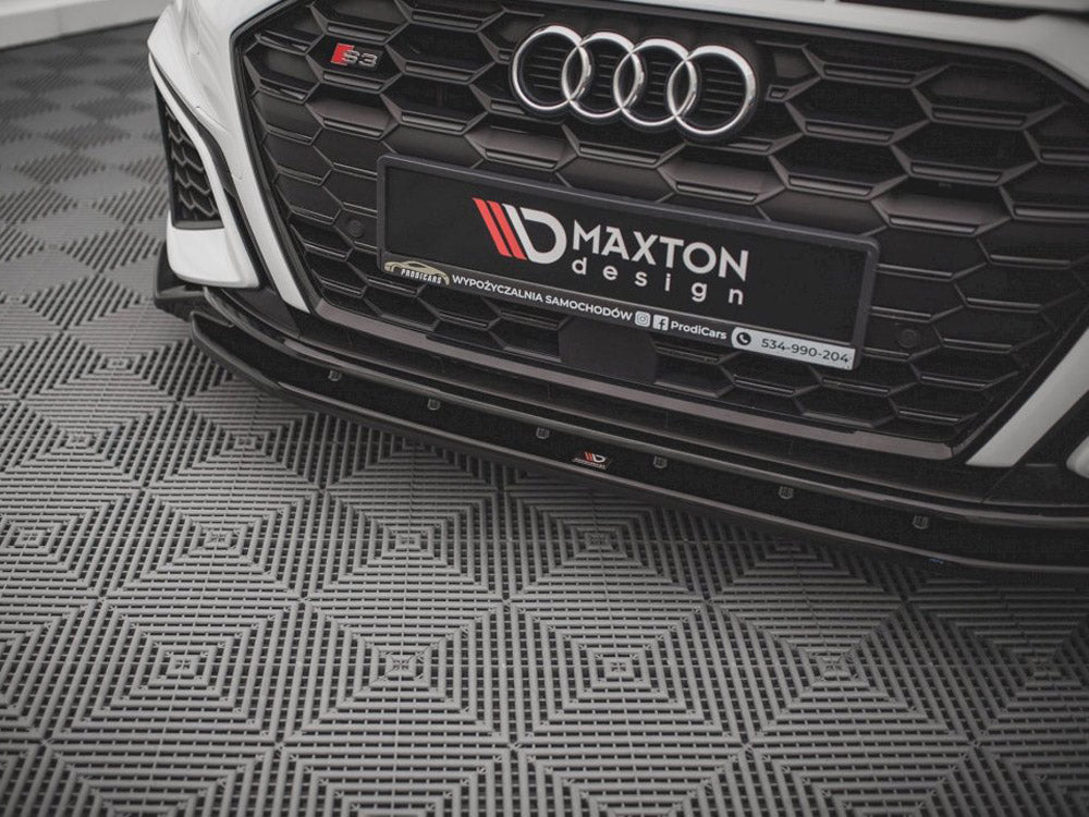 Maxton Design Front Splitter V.2 Audi S3 / A3 S-Line 8Y - AU-A3-8Y-SLINE-FD2G - Image 3