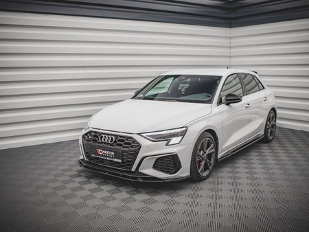 Maxton Design Front Splitter V.3 Audi S3 / A3 S-Line 8Y - AU-A3-8Y-SLINE-FD3G - Image 2