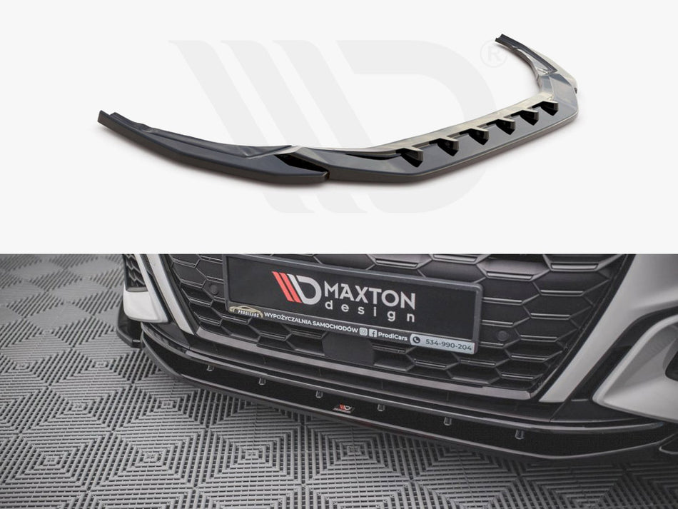 MAXTON DESIGN Front Splitter V.4 Audi S3 / A3 S-Line 8Y