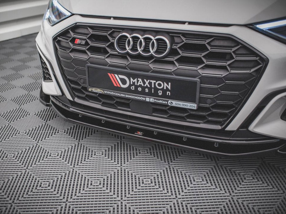 Maxton Design Front Splitter V.4 Audi S3 / A3 S-Line 8Y - AU-A3-8Y-SLINE-FD4G - Image 3