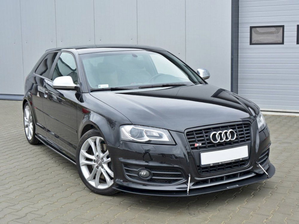 Maxton Design Front Racing Splitter Audi S3 8P (Facelift Model) 2009-2013 - AU-S3-2F2-CNC-FD1A - Image 2