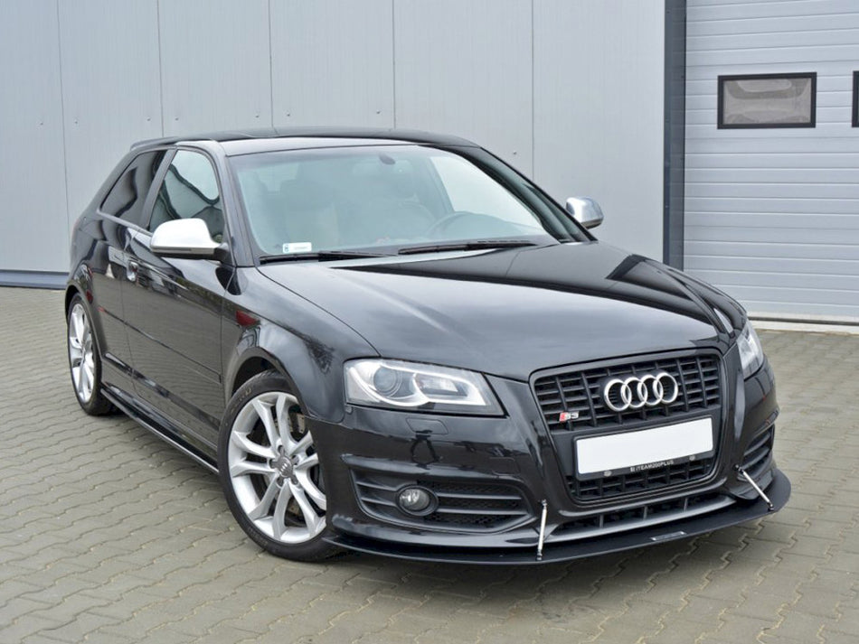Maxton Design Front Racing Splitter Audi S3 8P (Facelift Model) 2009-2013 - AU-S3-2F2-CNC-FD1A - Image 2