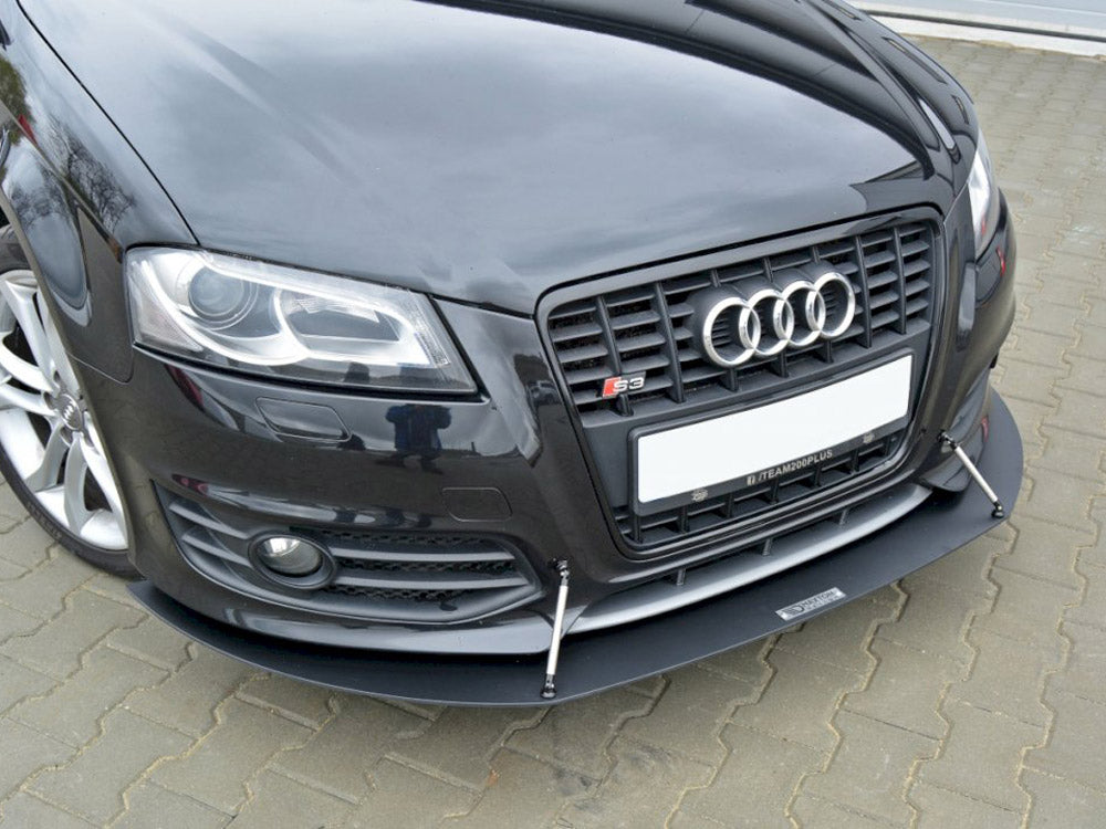Maxton Design Front Racing Splitter Audi S3 8P (Facelift Model) 2009-2013 - AU-S3-2F2-CNC-FD1A - Image 3