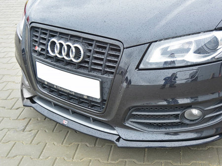 Maxton Design Front Splitter V.1 Audi S3 8P Facelift - AU-S3-2F2-FD1G - Image 3