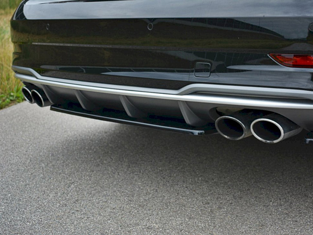 Maxton Design Central Rear Splitter Audi S3 8V FL Sedan (2017-) - AU-S3-3F-S-RD1G - Image 3