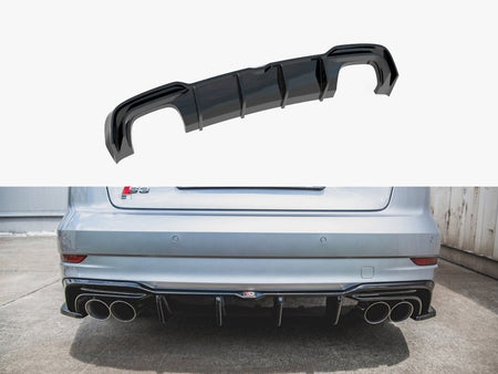 Maxton Design Rear Valance Audi S3 Sedan 8V Facelift (2016-2020) - AU-S3-3F-S-RS1G - Image 1
