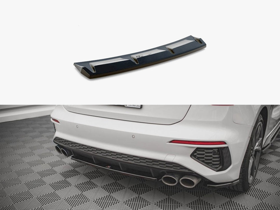 Maxton Design Rear Splitter Audi S3 Sportback 8Y - AU-A3-8Y-SLINE-RD3G - Image 1