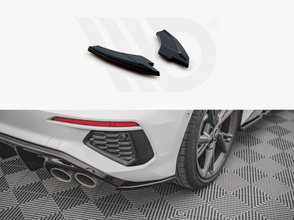 MAXTON DESIGN Rear Side Splitters V.2 Audi S3 Sportback 8Y