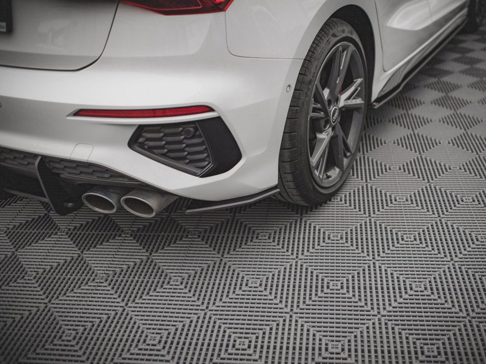 Maxton Design Street PRO Rear Side Splitters Audi S3 Sportback 8Y - AUS38YCNC-RSD1B - Image 3