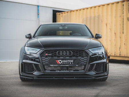 Maxton Design Front Splitter V.4 Audi RS3 8V Facelift (2017-) - AU-RS3-8VF-FD4G - Image 2
