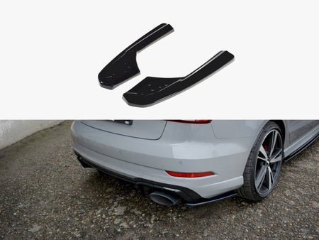 Maxton Design Rear Side Splitters Audi RS3 8V Facelift Sedan (2017-2020) - AU-RS3-8VF-S-RSD1G - Image 1