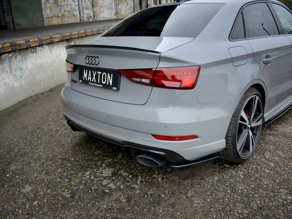 Maxton Design Rear Side Splitters Audi RS3 8V Facelift Sedan (2017-2020) - AU-RS3-8VF-S-RSD1G - Image 3