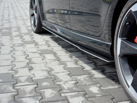 Racing Side Skirts Diffusers V.1 Audi RS3 8V Facelift Sportback (2017-20)