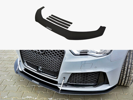 Maxton Design Front Racing Splitter Audi RS3 8VA Sportback Pre-facelift (2015-2016) - AU-RS3-8V-CNC-FD1A - Image 1