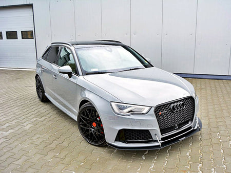 Maxton Design Front Racing Splitter Audi RS3 8VA Sportback Pre-facelift (2015-2016) - AU-RS3-8V-CNC-FD1A - Image 2