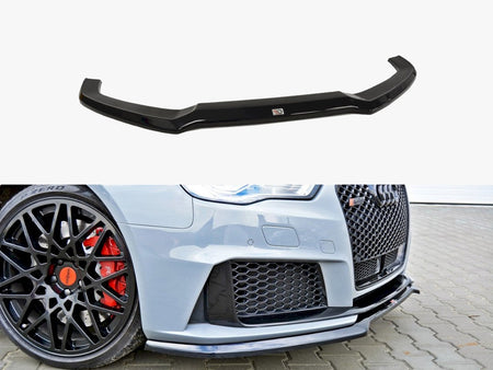 Maxton Design Front Splitter V.1 Audi RS3 8VA Sportback Pre-Facelift (2015-2016) - AU-RS3-8V-FD1G - Image 1