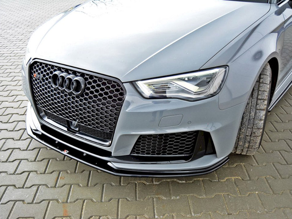 Maxton Design Front Splitter V.2 Audi RS3 8VA Sportback Pre-facelift (2015-2016) - AU-RS3-8V-FD2G - Image 3