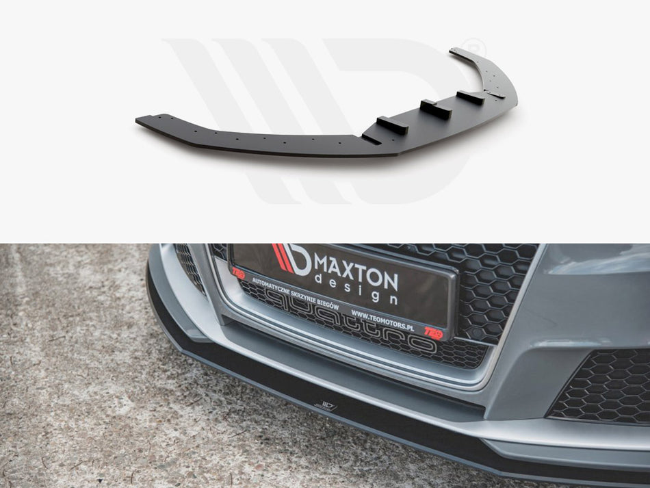 MAXTON DESIGN Street PRO Front Splitter Audi RS3 8V Sportback