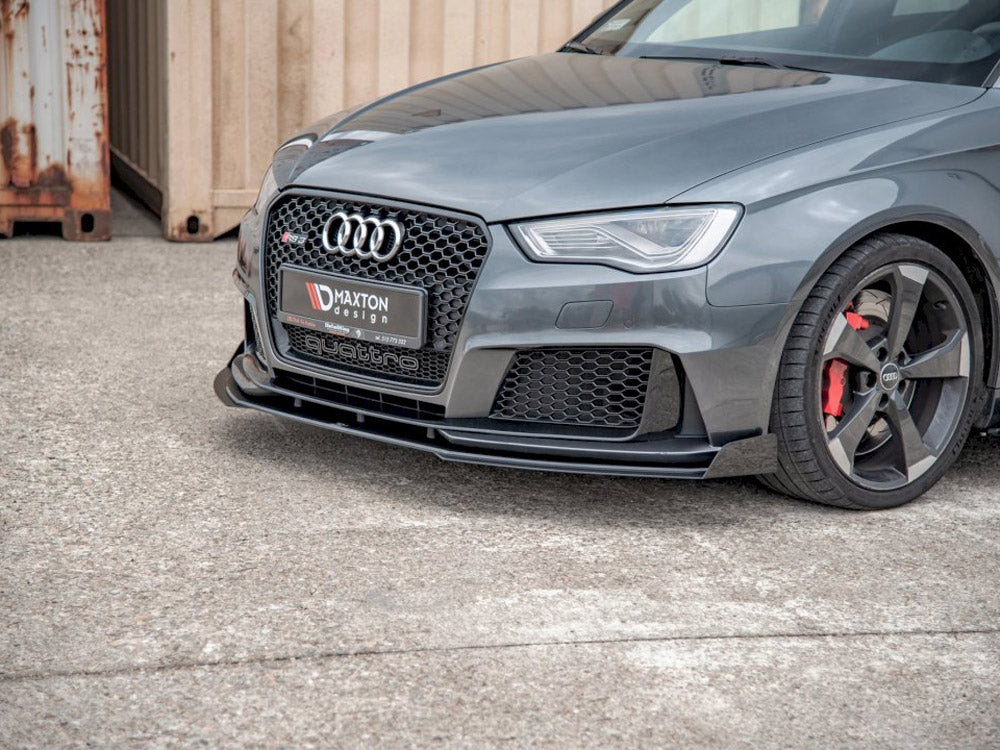 Maxton Design Front Splitter Flaps Audi RS3 8V Sportback - AURS38VCNC-FSF1G - Image 2