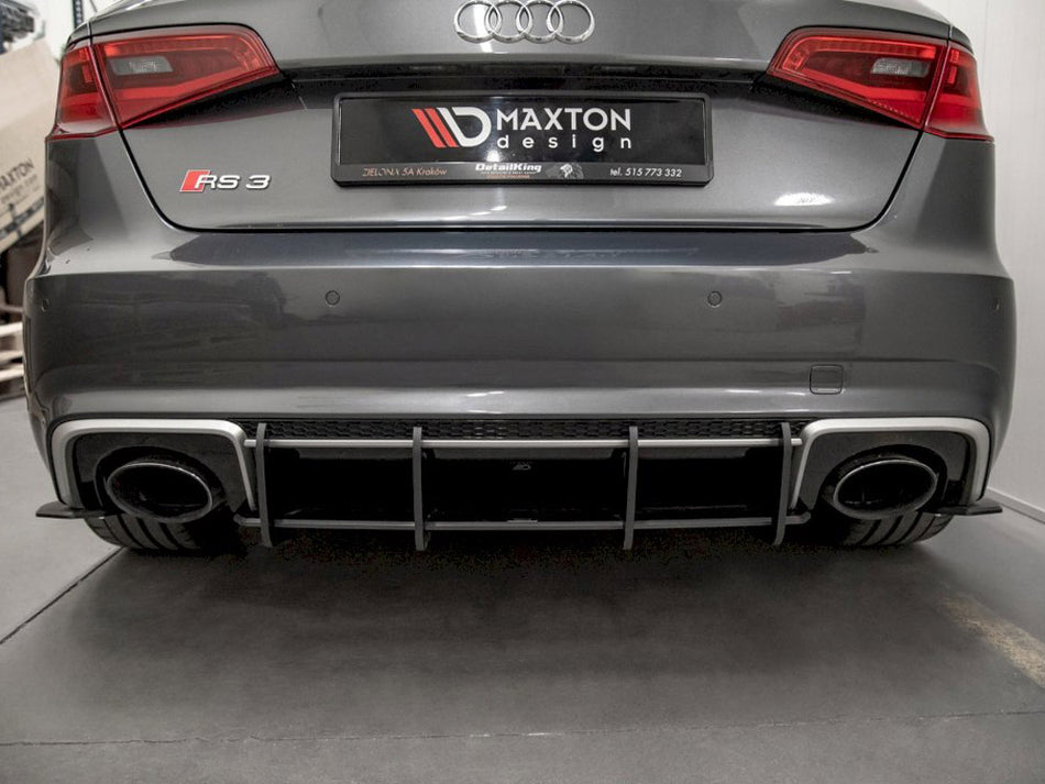 Maxton Design Street PRO Rear Diffuser V.1 Audi RS3 8V Sportback - AURS38VCNC-RS3B - Image 2