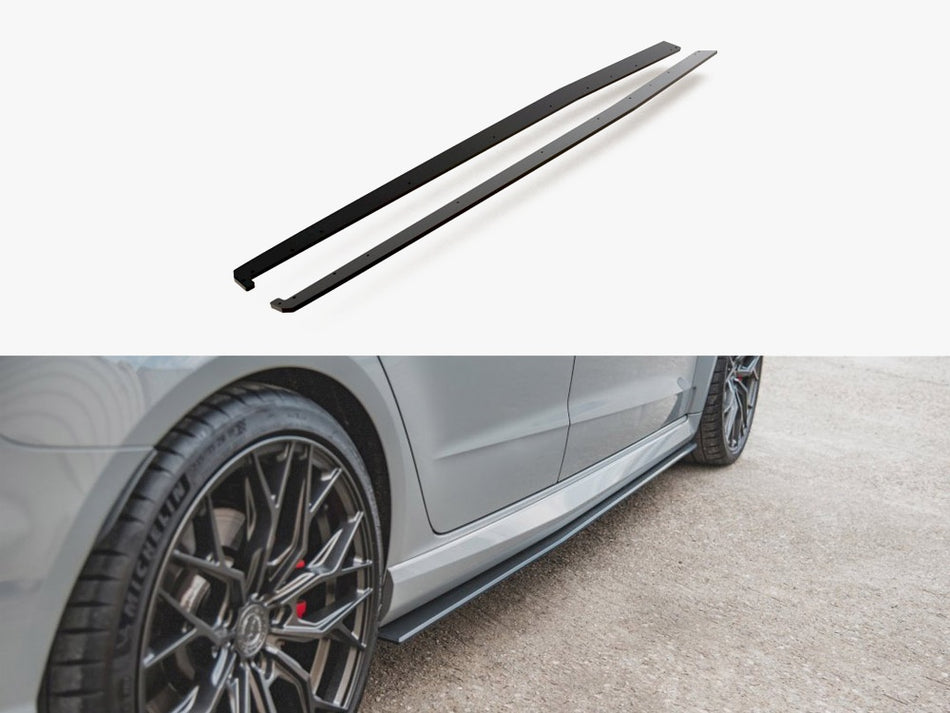 Maxton Design Street PRO Side Skirts Diffusers Audi RS3 8V Sportback - AURS38VCNC-SD2B - Image 1