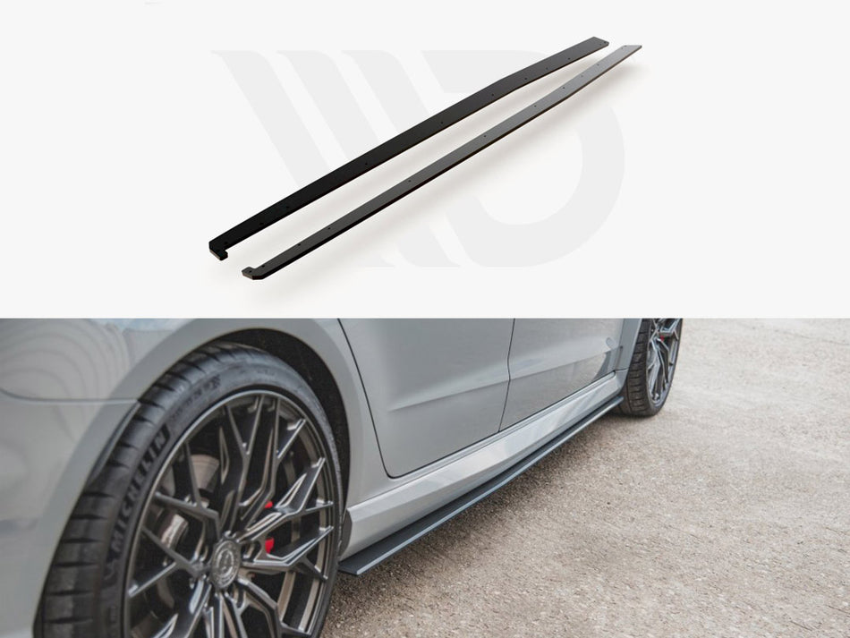 MAXTON DESIGN Street PRO Side Skirts Diffusers Audi RS3 8V Sportback
